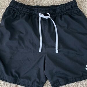Nike Black Shorts with Pocket Detail